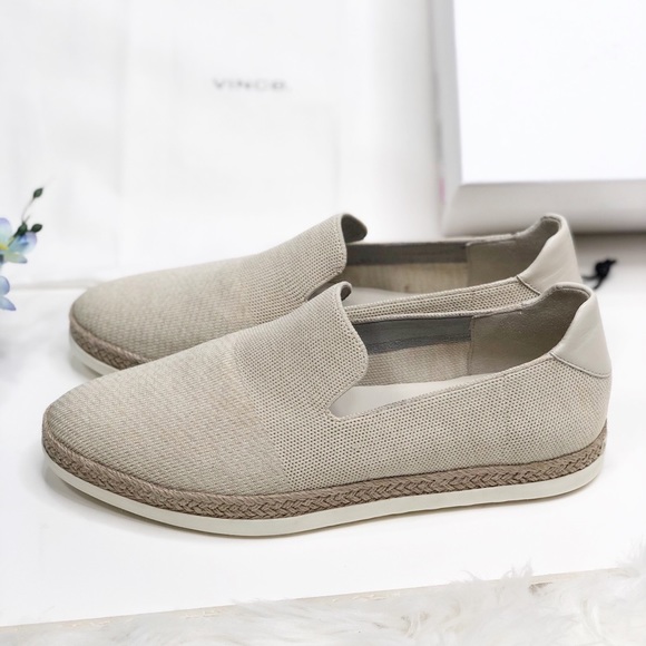 Vince. Dillon Pull On Sneaker Flax 8 Espadrille - Picture 14 of 15